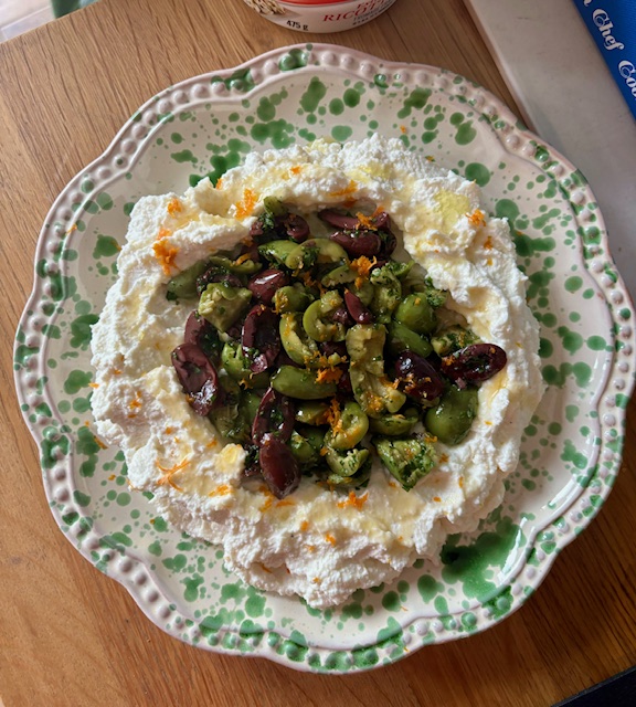 Whipped Ricotta & Olive&nbsp;Dip